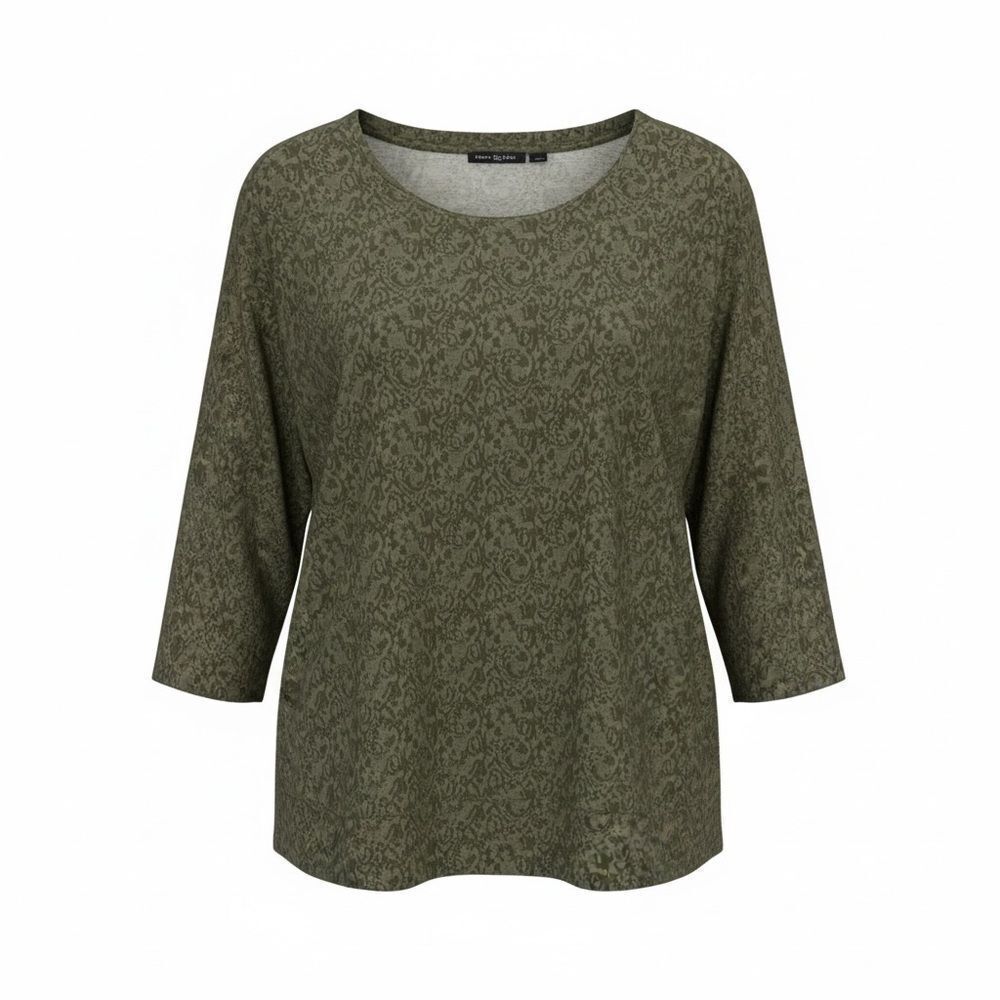 Preswick & Moore Scoop Neck Stretch Shirt
